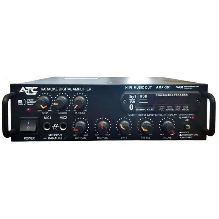 ATC AMP-301 Ενισχυτής Ήχου 25W+25W ATC AMP-301 Ενισχυτής Ήχου 25W+25W