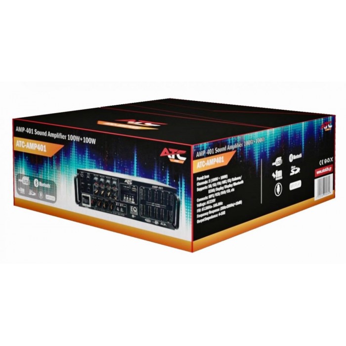 ATC AMP-401 Ενισχυτής Ήχου 100W+100W ATC AMP-401 Ενισχυτής Ήχου 100W+100W