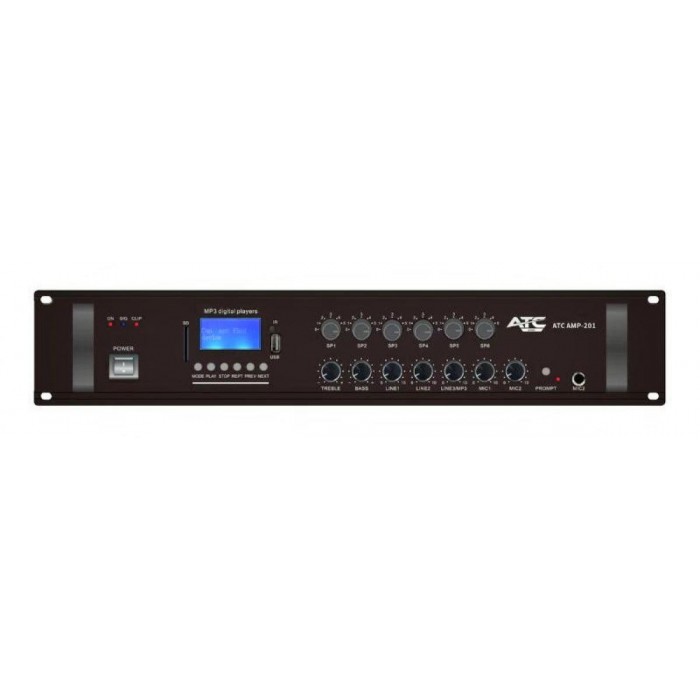 ATC AMP-201 Ενισχυτής Ήχου 360W 4-16Ω 220V ATC AMP-201 Ενισχυτής Ήχου 360W 4-16Ω 220V