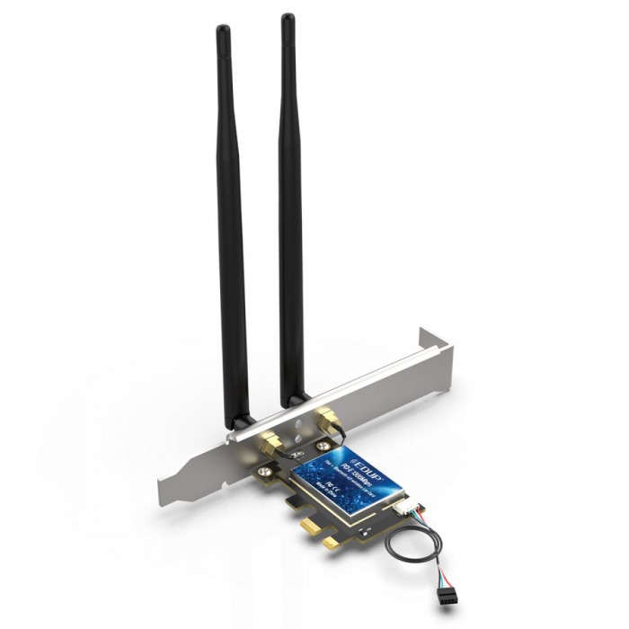 EDUP EP-9632 AC1200 WiFi + Bluetooth 4.2 Network Card EDUP EP-9632 AC1200 WiFi + Bluetooth 4.2 Network Card
