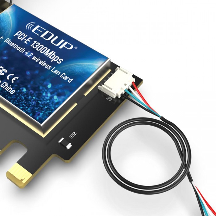 EDUP EP-9632 AC1200 WiFi + Bluetooth 4.2 Network Card EDUP EP-9632 AC1200 WiFi + Bluetooth 4.2 Network Card