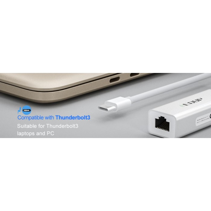 EDUP EP-9802 10/100/1000Mbps Type-C LAN Adapter