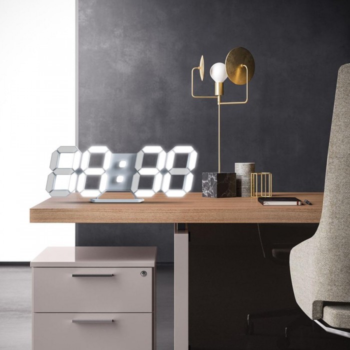 EDUP EH-LED1302 Digital Timer Nightlight Watch Alarm Clock 12 or 24 Hour Display
