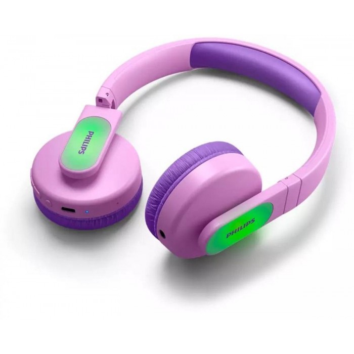Philips Παιδικά Ασύρματα Ακουστικά Ροζ