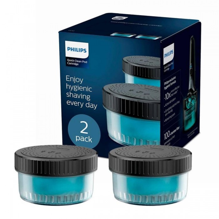 PHILIPS Κάψουλες Καθαρισμού Ξυριστικής Μηχανής CC12/50 2 τμχ PHILIPS Κάψουλες Καθαρισμού Ξυριστικής Μηχανής CC12/50 2 τμχ