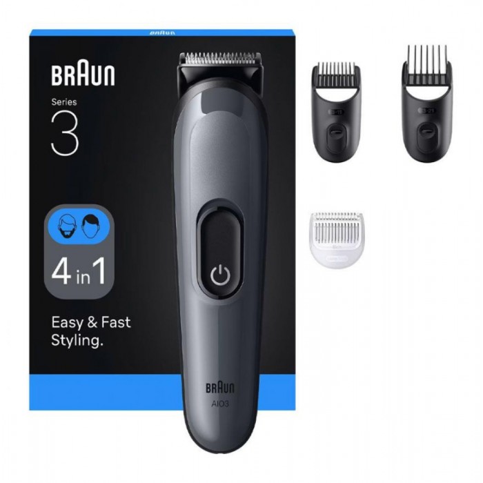 Braun AIO3500 4-σε-1 Σετ Περιποίησης All-in-One Series 3 Braun AIO3500 4-σε-1 Σετ Περιποίησης All-in-One Series 3