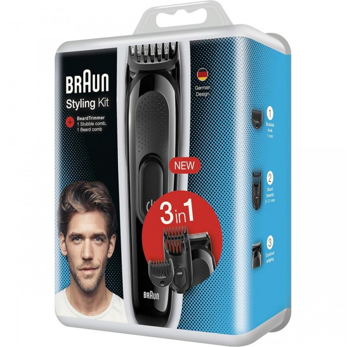 Braun SK2000 Σετ Styling 3-σε-1 Κουρευτική/Τριμάρισμα