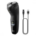 Philips Series X3021/00 Επαναφορτιζόμενη Ξυριστική Μηχανή με Τρίμερ Μαύρη Philips Series X3021/00 Επαναφορτιζόμενη Ξυριστική Μηχανή με Τρίμερ Μαύρη