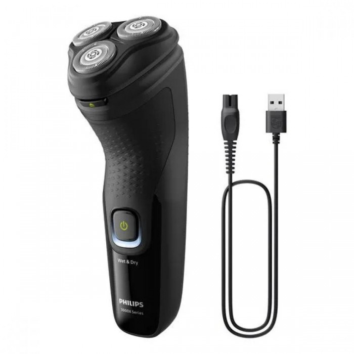 Philips Series X3021/00 Επαναφορτιζόμενη Ξυριστική Μηχανή με Τρίμερ Μαύρη Philips Series X3021/00 Επαναφορτιζόμενη Ξυριστική Μηχανή με Τρίμερ Μαύρη