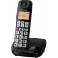 Panasonic KX-TGE310SPB Ασύρματο Τηλέφωνο Μαύρο Panasonic KX-TGE310SPB Ασύρματο Τηλέφωνο Μαύρο