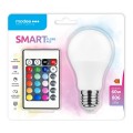 Modee LED Smart Σφαιρική Λάμπα με Τηλεχειριστήριο A60 9,4W RGB+W Modee LED Smart Σφαιρική Λάμπα με Τηλεχειριστήριο A60 9,4W RGB+W