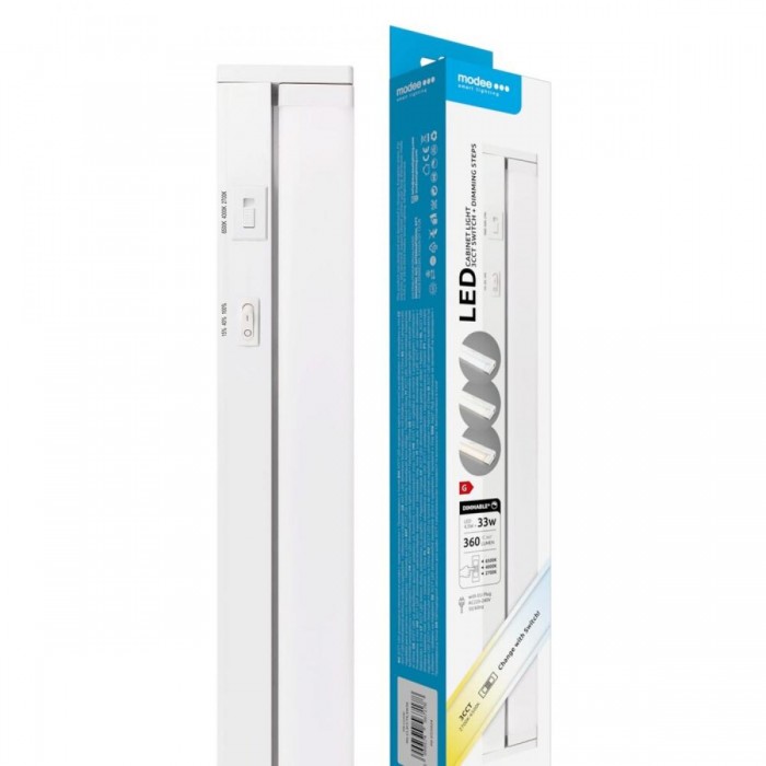 Modee Lighting Φωτιστικό Ντουλαπιού LED 4.5W 360mm με Διακόπτη 3CCT & Ρύθμιση Έντασης 360lm Modee Lighting Φωτιστικό Ντουλαπιού LED 4.5W 360mm με Διακόπτη 3CCT & Ρύθμιση Έντασης 360lm