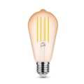 Modee Lighting Λάμπα Filament LED Amber ST58 4W E27 320° 1800K (360 lumen) Modee Lighting Λάμπα Filament LED Amber ST58 4W E27 320° 1800K (360 lumen)