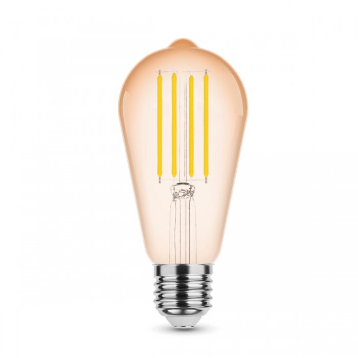 Modee Lighting Λάμπα Filament LED Amber ST58 4W E27 320° 1800K (360 lumen) Modee Lighting Λάμπα Filament LED Amber ST58 4W E27 320° 1800K (360 lumen)
