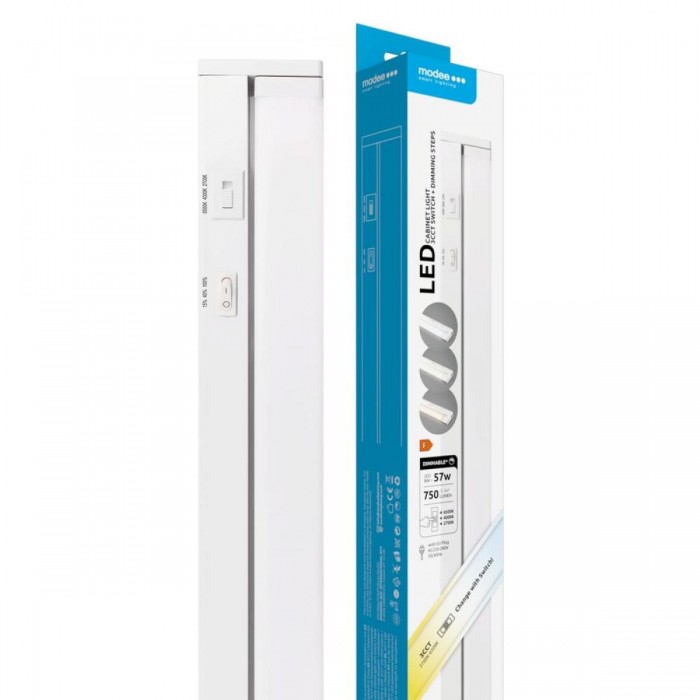 Modee Lighting Φωτιστικό Ντουλάπας LED 8W 556mm με Διακόπτη 3CCT και Ρύθμιση Έντασης 750 lm ERP Modee Lighting Φωτιστικό Ντουλάπας LED 8W 556mm με Διακόπτη 3CCT και Ρύθμιση Έντασης 750 lm ERP