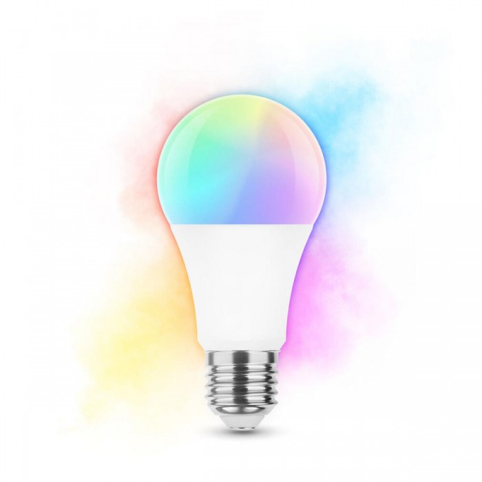 Modee LED Smart Σφαιρική Λάμπα A60 9,4W E27 180° RGB 806lm με Tuya Wi-Fi Modee LED Smart Σφαιρική Λάμπα A60 9,4W E27 180° RGB 806lm με Tuya Wi-Fi