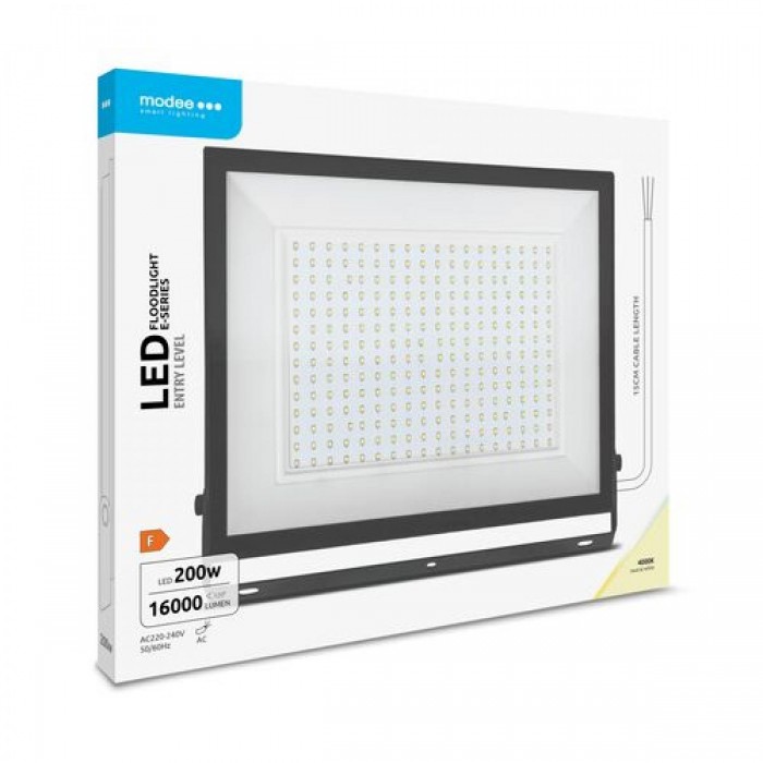 Modee Lighting LED Προβολέας E-series Slim 200W 120° 4000K 16000 lm ERP Modee Lighting LED Προβολέας E-series Slim 200W 120° 4000K 16000 lm ERP