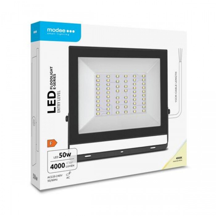 Modee Lighting LED Προβολέας E-series Slim 50W 120° 4000K 4000 lm ERP Modee Lighting LED Προβολέας E-series Slim 50W 120° 4000K 4000 lm ERP