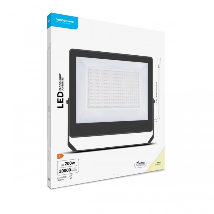Modee Lighting Προβολέας LED A3-series Slim 200W 120° 4000K 20.000lm ERP Modee Lighting Προβολέας LED A3-series Slim 200W 120° 4000K 20.000lm ERP