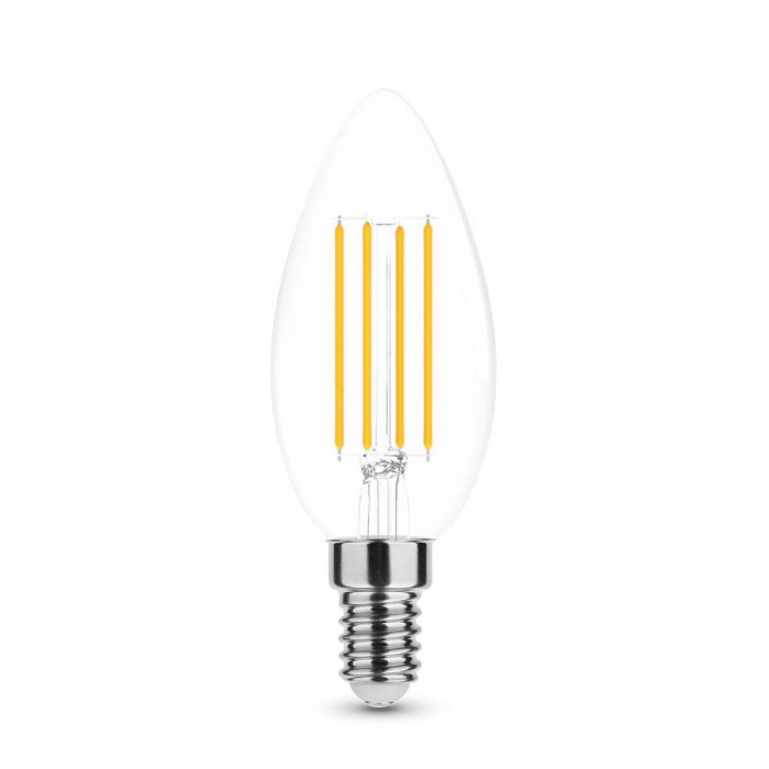 Modee LED Λάμπα Filament Κερί C35 7W E14 4000K 806lm Dimmable ERP Modee LED Λάμπα Filament Κερί C35 7W E14 4000K 806lm Dimmable ERP