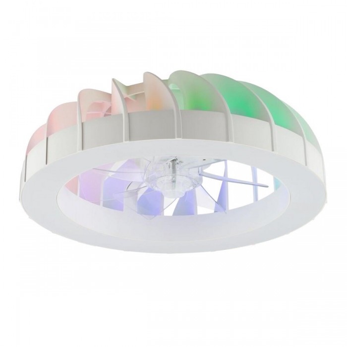 Modee Ανεμιστήρας Οροφής LED 30W RGB 3CCT με Τηλεχειριστήριο