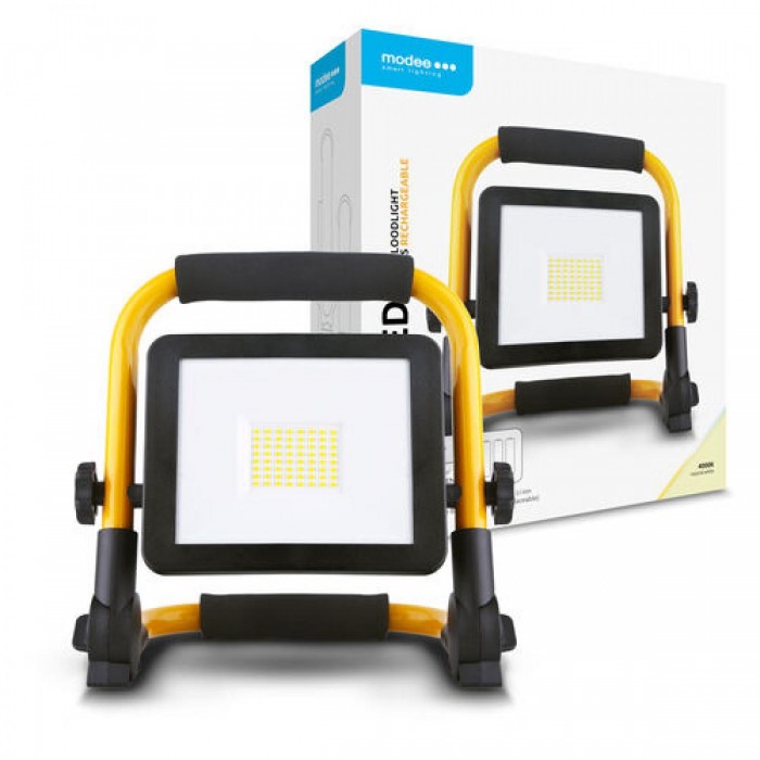 Modee Επαγγελματικός Προβολέας LED Εργασίας 30W 120° 4000K 8800mAh Modee Επαγγελματικός Προβολέας LED Εργασίας 30W 120° 4000K 8800mAh