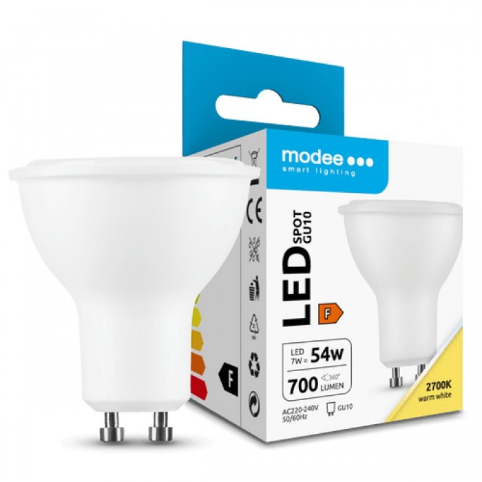 Modee Lighting LED Spot Λαμπτήρας 7W GU10 2700K ERP Modee Lighting LED Spot Λαμπτήρας 7W GU10 2700K ERP