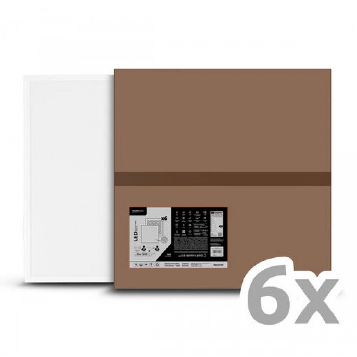 Modee Lighting LED Πάνελ BackLit 600×600 mm 36W 4000K UGR22 6τμχ Modee Lighting LED Πάνελ BackLit 600×600 mm 36W 4000K UGR22 6τμχ