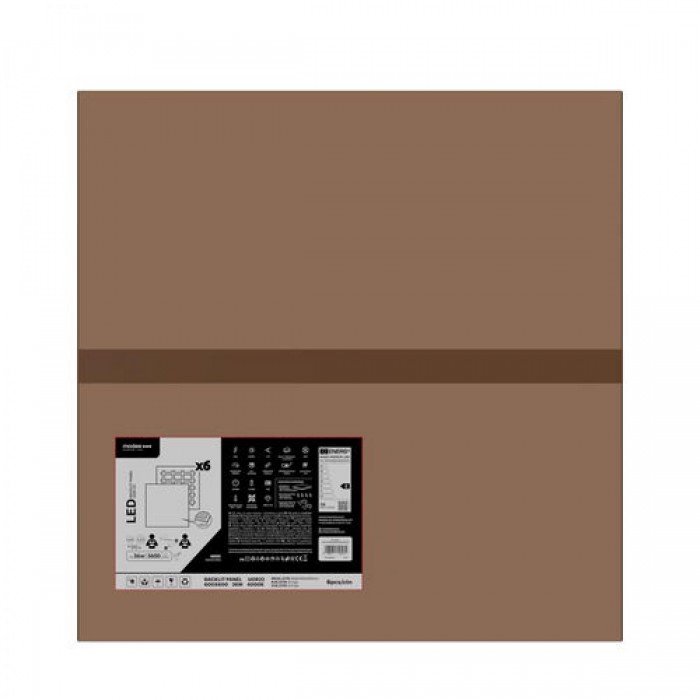 Modee Lighting LED Πάνελ BackLit 600×600 mm 36W 4000K UGR22 6τμχ Modee Lighting LED Πάνελ BackLit 600×600 mm 36W 4000K UGR22 6τμχ