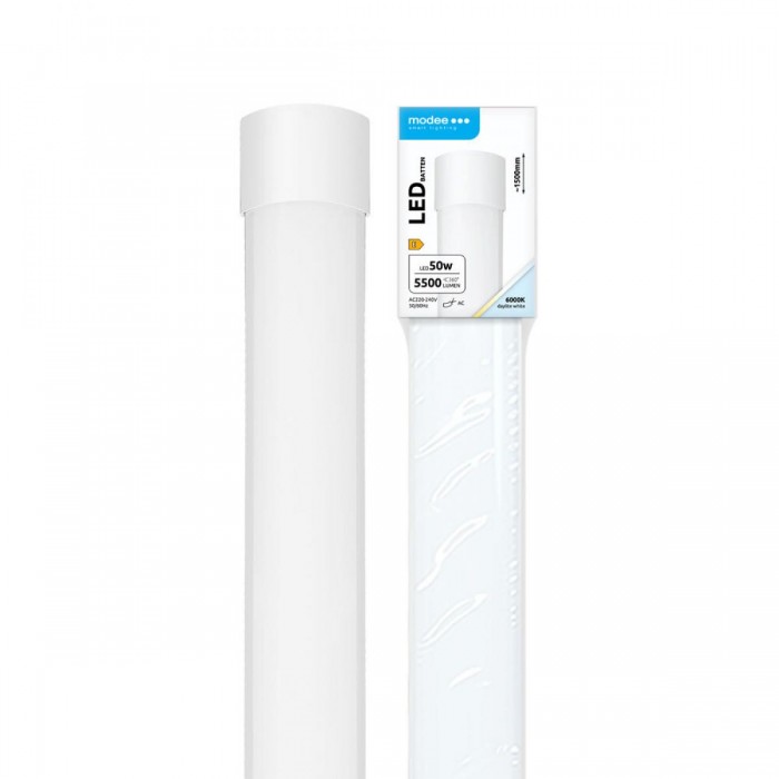 Modee Lighting Φωτιστικό LED τύπου Batten 50W 1500 mm IP20 6000K (5500 Lumens) ERP