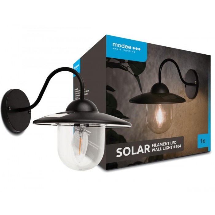 Modee Lighting LED Ηλιακό Επιτοίχιο Φωτιστικό Modee Lighting LED Ηλιακό Επιτοίχιο Φωτιστικό