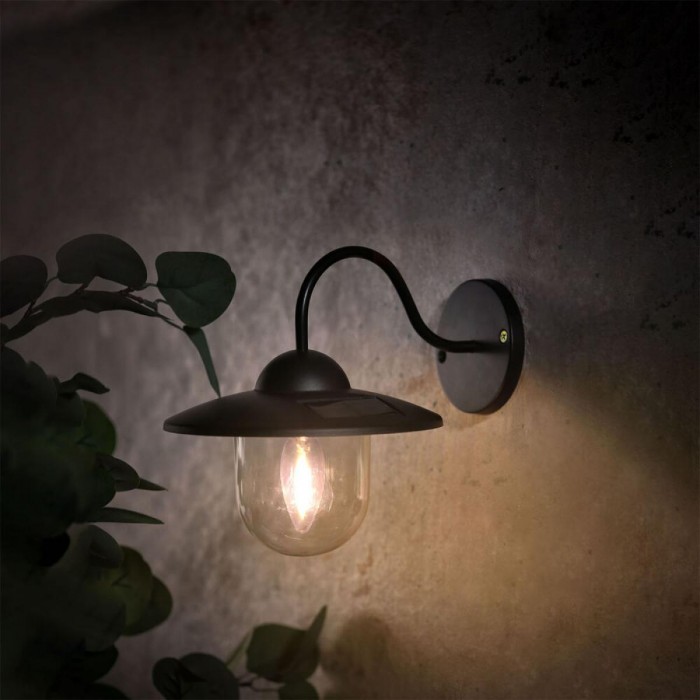 Modee Lighting LED Ηλιακό Επιτοίχιο Φωτιστικό Modee Lighting LED Ηλιακό Επιτοίχιο Φωτιστικό
