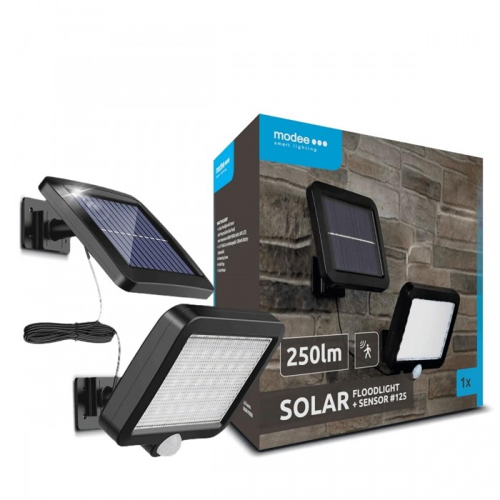 Modee Lighting LED Ηλιακό Επιτοίχιο Φωτιστικό + Αισθητήρας (250 lumen) Modee Lighting LED Ηλιακό Επιτοίχιο Φωτιστικό + Αισθητήρας (250 lumen)