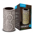 Modee Lighting LED Ηλιακό Φαναράκι Γκρι LT009 (H18xD10cm) Modee Lighting LED Ηλιακό Φαναράκι Γκρι LT009 (H18xD10cm)