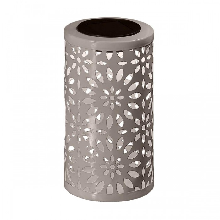 Modee Lighting LED Ηλιακό Φαναράκι Γκρι LT009 (H18xD10cm) Modee Lighting LED Ηλιακό Φαναράκι Γκρι LT009 (H18xD10cm)