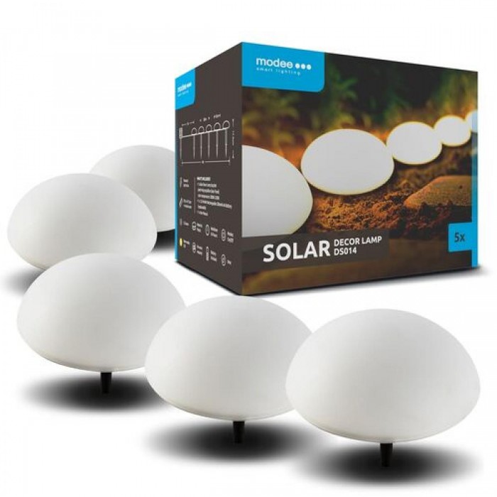 Modee Lighting LED Ηλιακά Φωτιστικά Κήπου DS014 Σετ 5τμχ Modee Lighting LED Ηλιακά Φωτιστικά Κήπου DS014 Σετ 5τμχ