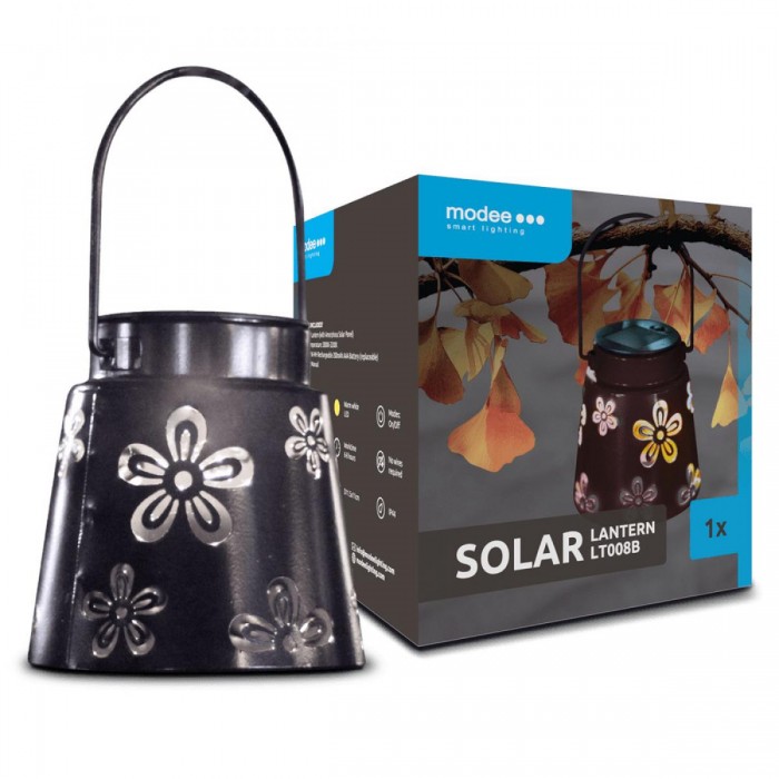 Modee Lighting Ηλιακό Φωτιστικό Κήπου LEDLT008B 11x11.5cm Μαύρο Modee Lighting Ηλιακό Φωτιστικό Κήπου LEDLT008B 11x11.5cm Μαύρο