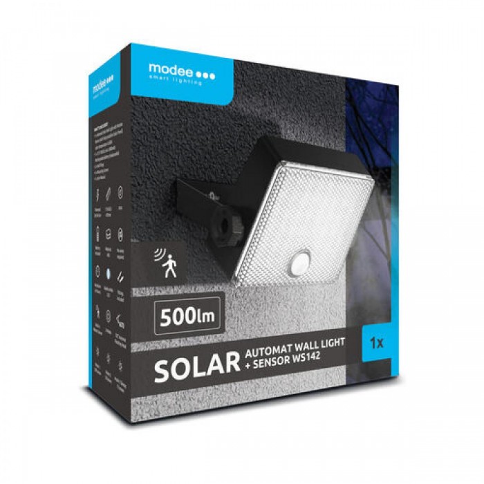Modee Lighting Ηλιακός Προβολέας LED WS142 Αυτόματος με Αισθητήρα 500lm Modee Lighting Ηλιακός Προβολέας LED WS142 Αυτόματος με Αισθητήρα 500lm