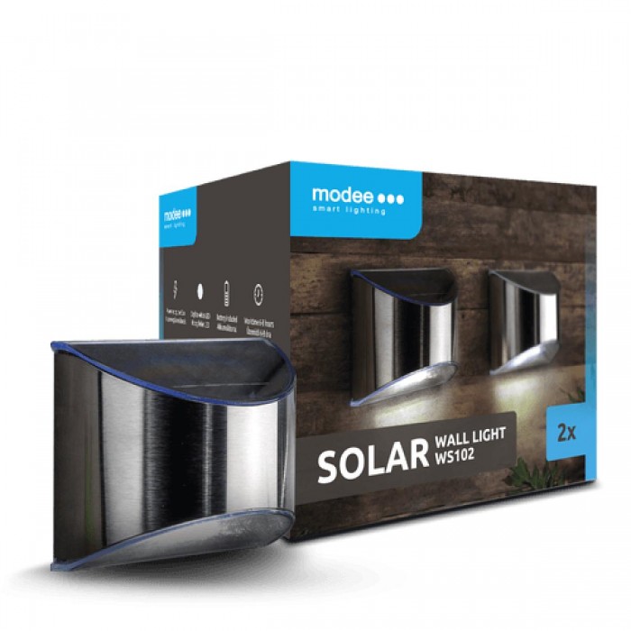 Modee Lighting LED Ηλιακό Φωτιστικό Τοίχου WS102 Modee Lighting LED Ηλιακό Φωτιστικό Τοίχου WS102