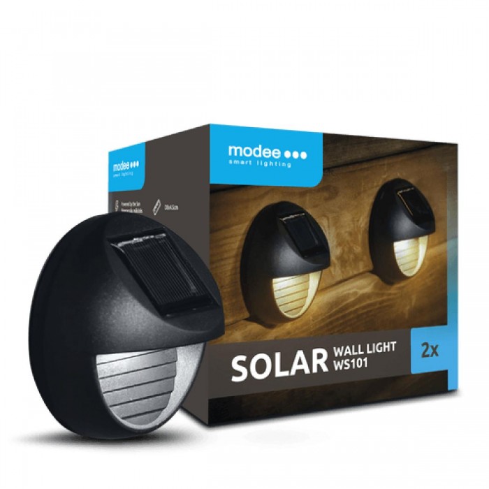 Modee Lighting LED Ηλιακό Φωτιστικό Τοίχου WS101 Modee Lighting LED Ηλιακό Φωτιστικό Τοίχου WS101