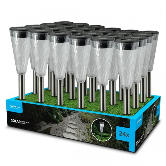 Modee Lighting LED Ηλιακό Φωτιστικό Κήπου GS020 35cm