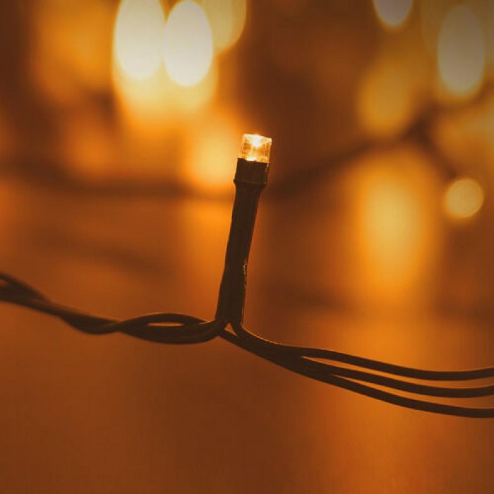 Modee Lighting Χριστουγεννιάτικα Λαμπάκια LED με Τροφοδοτικό (200LED/20m/10cm) Θερμό Modee Lighting Χριστουγεννιάτικα Λαμπάκια LED με Τροφοδοτικό (200LED/20m/10cm) Θερμό