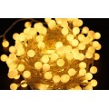 Modee Lighting Χριστουγεννιάτικα Λαμπάκια LED Τύπου Berry με Τροφοδοτικό (100LED/10m/10cm) Θερμό Λευκό