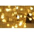 Modee Lighting Χριστουγεννιάτικα Λαμπάκια LED Τύπου Berry με Τροφοδοτικό (100LED/10m/10cm) Θερμό Λευκό