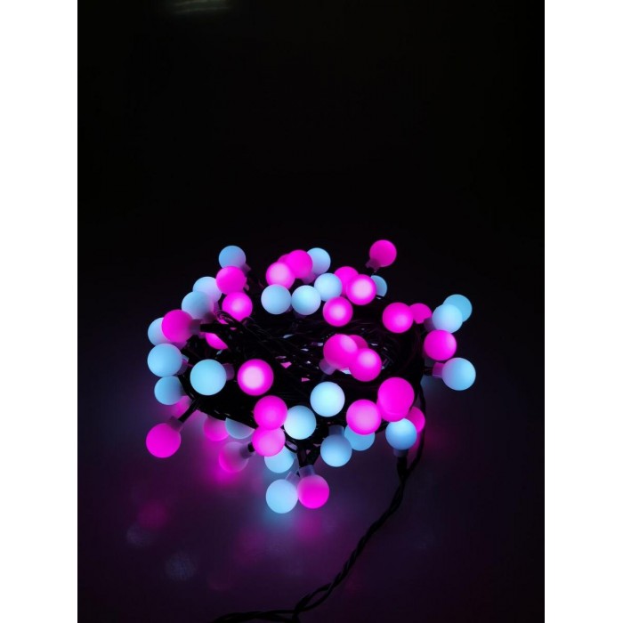 Modee Christmas LED Λαμπάκια Τύπου Berry με Βύσμα (100LED/10m/10cm) Ροζ & Ψυχρό Modee Christmas LED Λαμπάκια Τύπου Berry με Βύσμα (100LED/10m/10cm) Ροζ & Ψυχρό