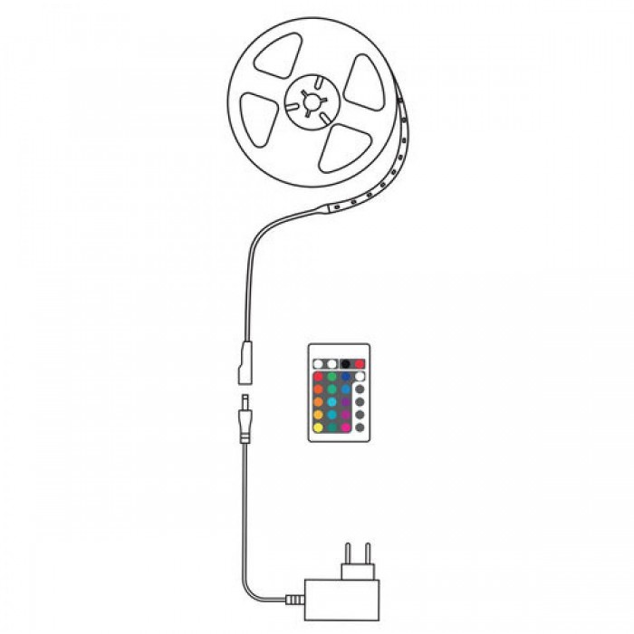 Modee Smart Ταινία LED 24W IP20 RGB με Τηλεχειριστήριο 10m Modee Smart Ταινία LED 24W IP20 RGB με Τηλεχειριστήριο 10m