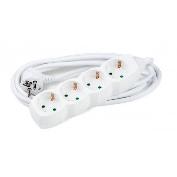 Technik Πολύπριζο 4 Θέσεων 3x1,5mm 5m Technik Πολύπριζο 4 Θέσεων 3x1,5mm 5m