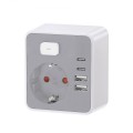 Technik Professional Πρίζα Επέκτασης με Διακόπτη 1 Θέσης  2xUSB-C & 2xUSB-A