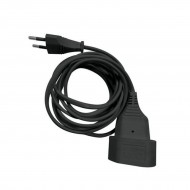 Technik Μπαλαντέζα Διπολική 2×0.75 mm² Μαύρο 2m