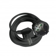 Technik Μπαλαντέζα 2m 1 Θέσης 3×1,5 mm² 16A Μαύρο